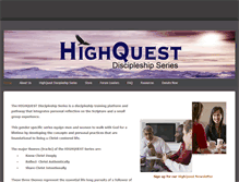 Tablet Screenshot of highquest.info